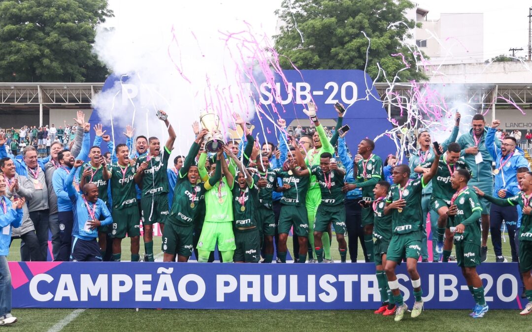 Palmeiras vence São Paulo e conquista o título do Campeonato Paulista Sub-20