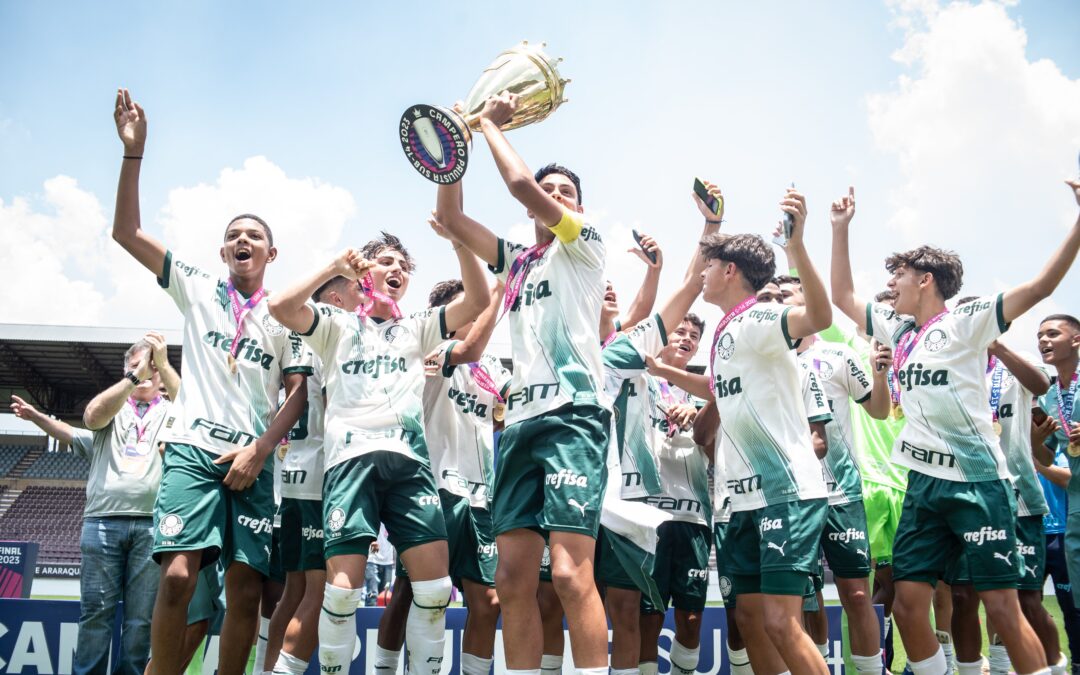 Palmeiras empata em Araraquara e levanta a taça do Campeonato Paulista Sub-14