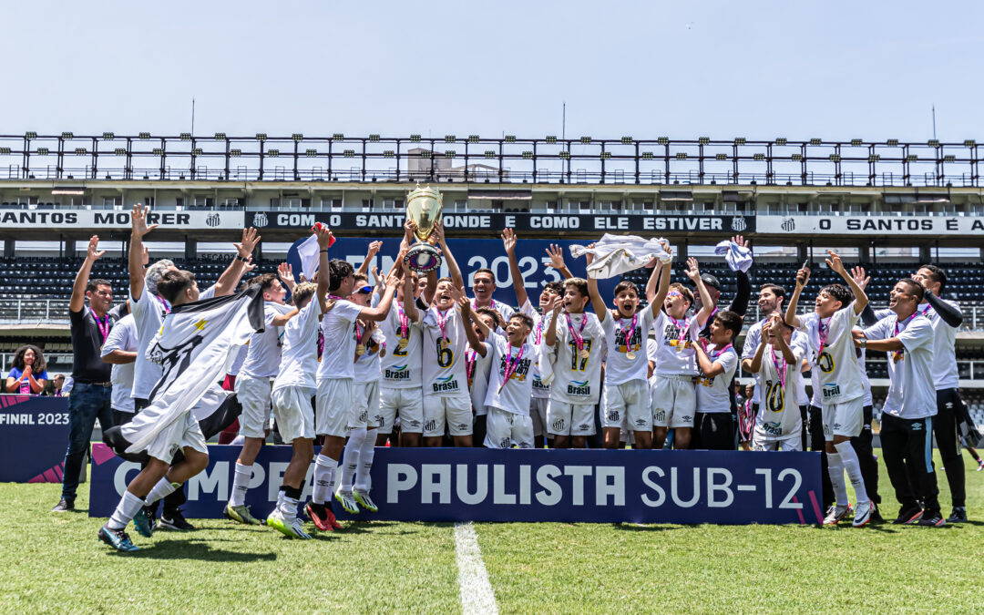 Santos vence São Paulo na Vila Belmiro e conquista o título do Paulista Sub-12