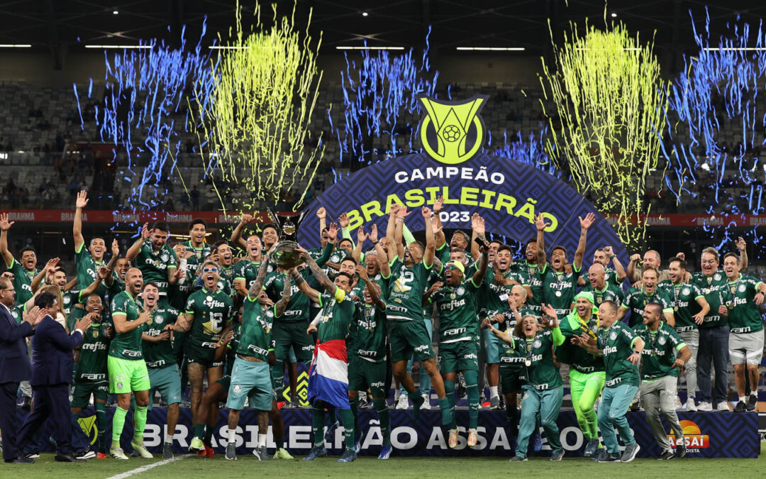Maior campeão nacional, Palmeiras empata no Mineirão e chega a 12 títulos brasileiros