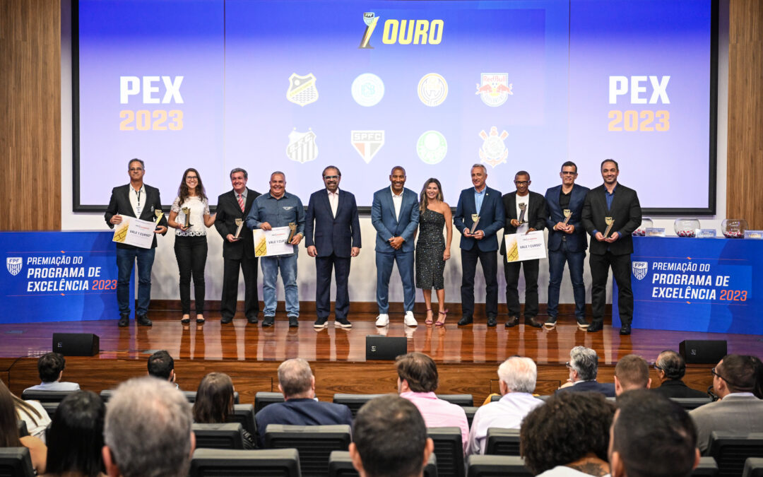 Clubes do estado são premiados na 8ª edição do Programa de Excelência da FPF